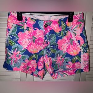 NWT Lilly Pulitzer CALLAHAN SHORT in BECKON BLUE JUNGLE UTOPIA SMALL